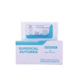 Reverse Cutting Braided Surgical Suture