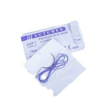 Polyglycolic Dental Surgical Suture