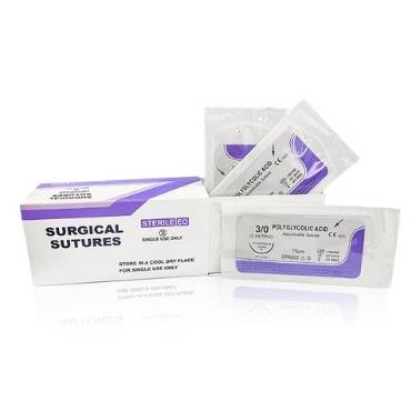 Absorbable Surgical Sutures Threads Polyglactin 910