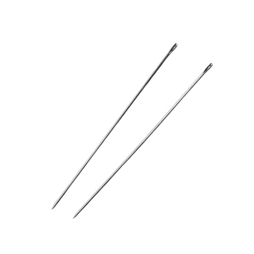 Double Straight Round-Bodied Needle