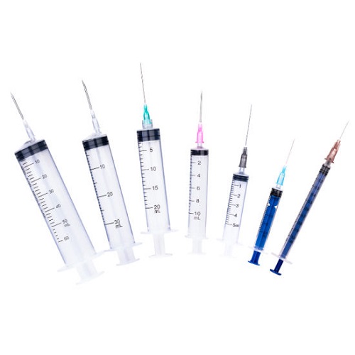 Disposable Luer Lock Syringe with Needles