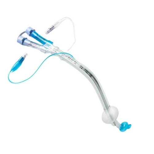 PVC Silicone Double Lumen Endobronchial Tube For Hospitals