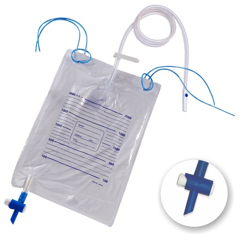 Polymed Urine Bag with Bottom Outlet