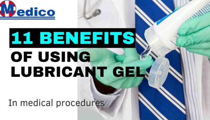 the benefits of using lubricant gel in medical procedures